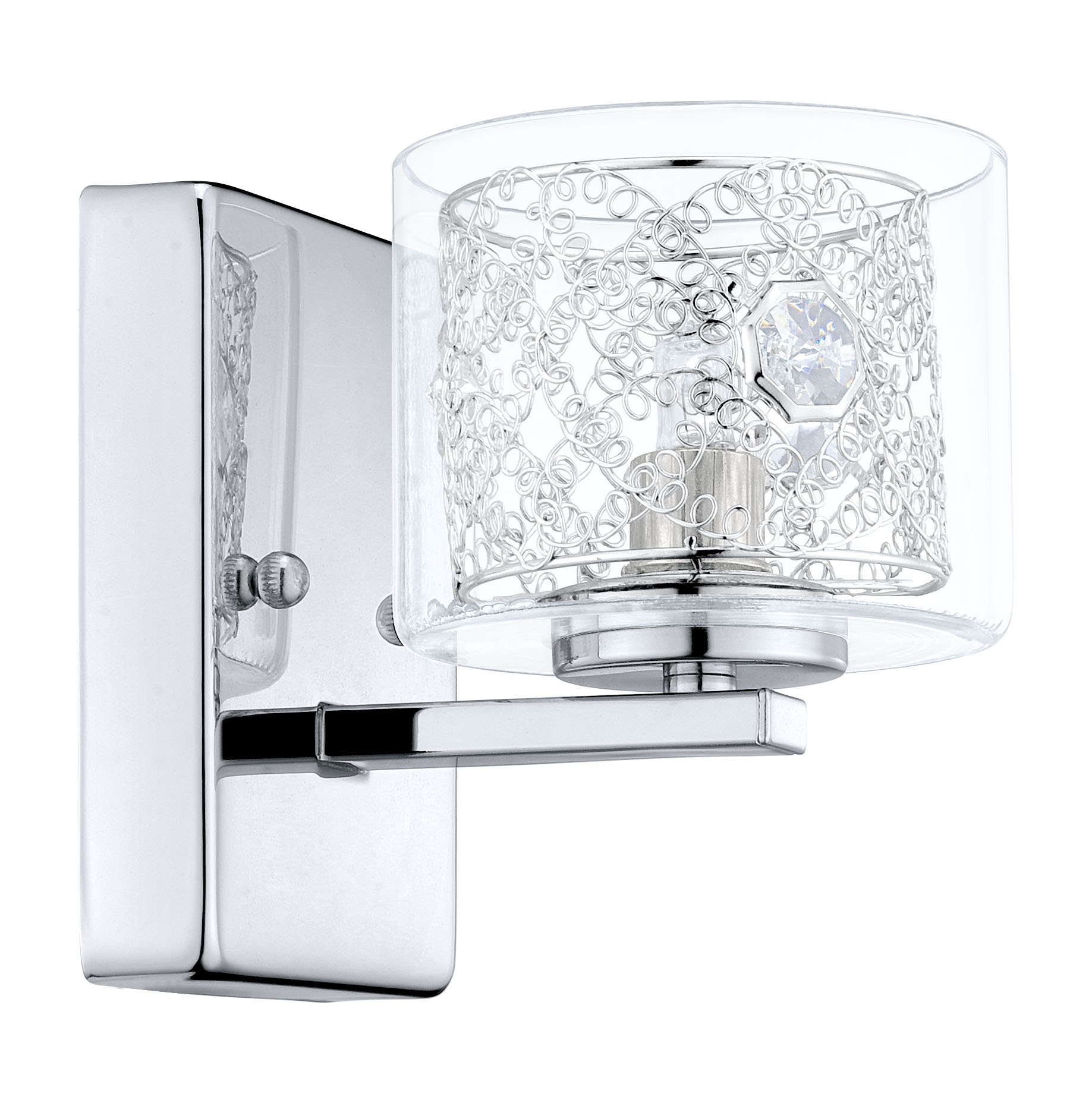 Eglo blanco lámpara lámpara luz lámpara de pared aussenlampe 995431