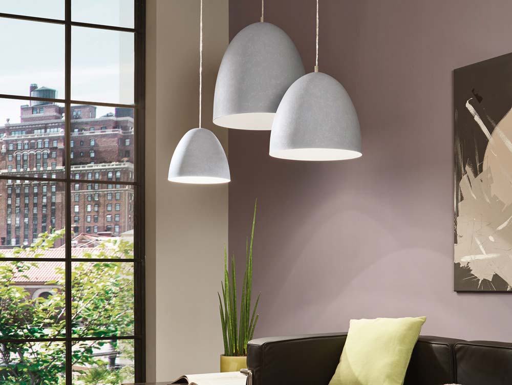 Luxus LED 3x4,5 Watt Pendel Lampe Wohnbereich Flur Decken Strahler Hänge Leuchte 