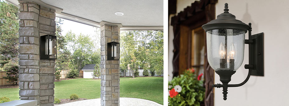 Solar Powered LED Outdoor Hallway Wall Light Automatic Porch Lamp Lantern